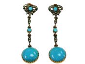 Turquoise Drop Earrings