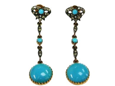 Turquoise Drop Earrings