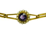 Victorian Amethyst Bracelet