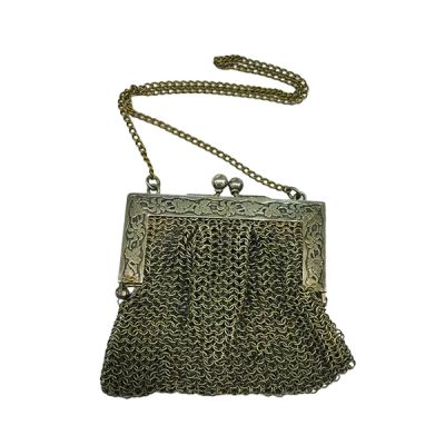 Victorian German Silver Chainmail Purse