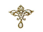 Victorian Opal Brooch
