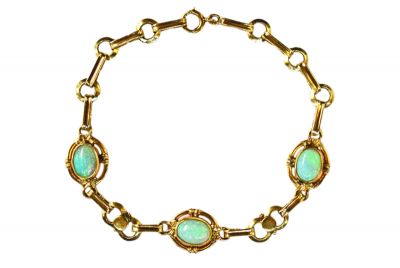 Vintage 3 Opal Bracelet