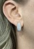 Vintage 2.17ct Diamond 18kt Earrings