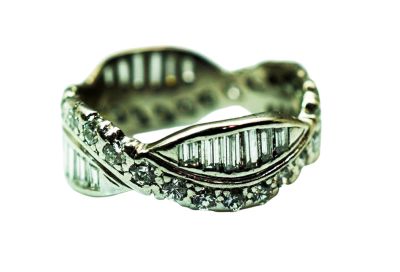 Vintage Diamond Eternity Band