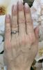 Vintage 1.18ct Diamond Engagement Ring in Platinum