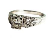 Vintage Diamond Engagement Ring