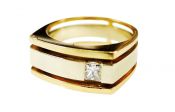 Vintage Diamond Solitaire Ring