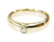 Vintage Diamond Solitaire Ring