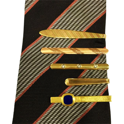 Vintage Gold Tie Bars