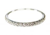 Vintage Inspired Diamond Eternity Band