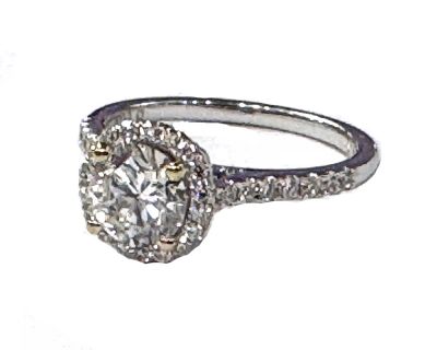 Vintage Inspired Diamond Ring