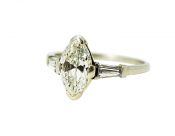 Vintage Marquise Diamond Ring