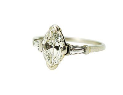 Vintage Marquise Diamond Ring