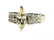 Vintage Marquise Diamond Ring
