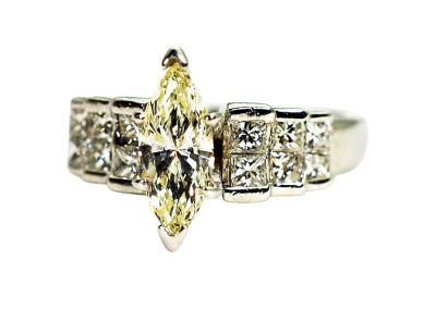 Vintage Marquise Diamond Ring