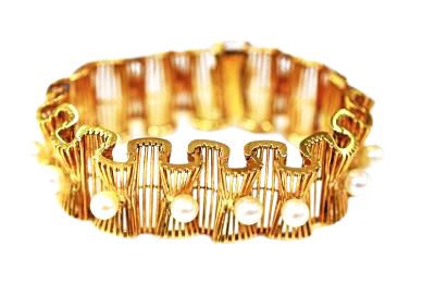 Vintage Pearl Bracelet
