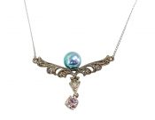 Vintage Pearl and Diamond Necklace