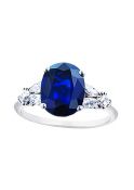 Vintage Sapphire and Diamond Ring