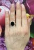 Vintage Sapphire and Diamond Engagement Ring