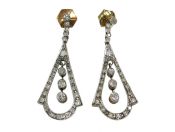 Vintage Diamond Earrings