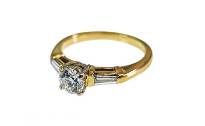 Vintage Diamond Engagement Ring
