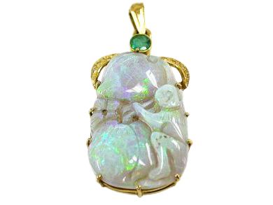 Vintage Opal Pendant