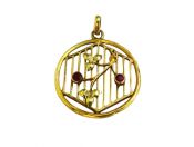Vintage Ruby Pendant