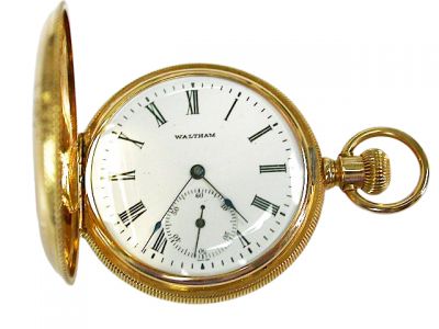 Waltham Pocket Watch, Hunter's Case