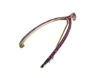 Wishbone Brooch