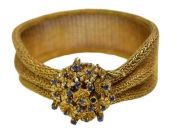 Yellow Gold Woven Bracelet