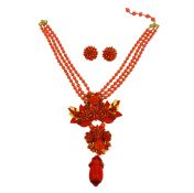 Stanley Hagler Vintage Necklace & Earrings Set