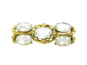 Antique Aquamarine Brooch