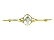 Antique Bar Brooch