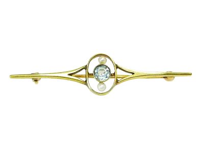 Antique Bar Brooch