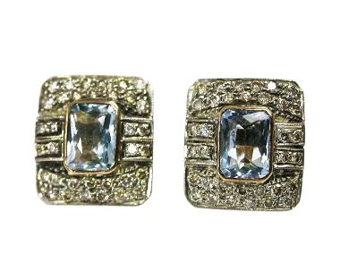 Aquamarine Earrings