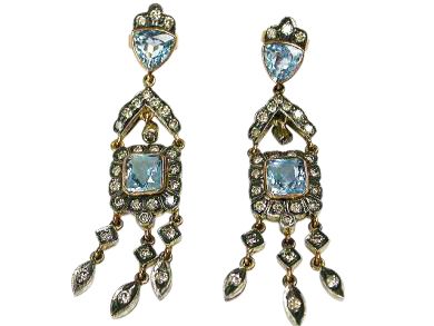Aquamarine Earrings