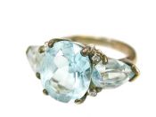 Vintage Aquamarine Ring