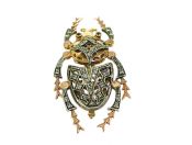 Beetle Brooch