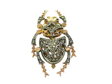 Beetle Brooch