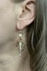 Vintage Freshwater Pearl Drop 14kt Earrings