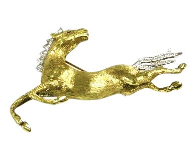 Horse Brooch