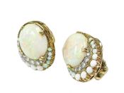 Opal Earrings
