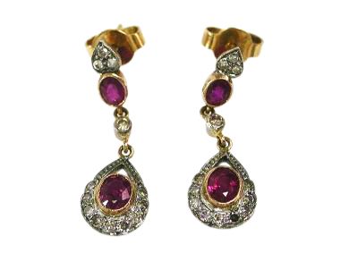 Ruby Earrings