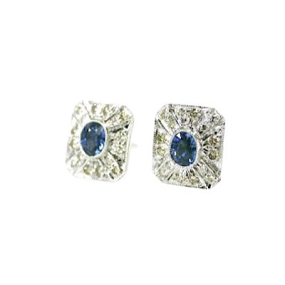 Sapphire Studs