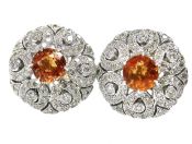Spessartite Garnet Earrings