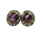 Star Ruby Earrings
