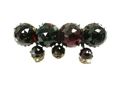 Victorian Garnet Brooch