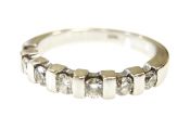Vintage Diamond Half Eternity Band