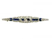Vintage Sapphire Brooch