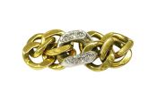 Cartier Vintage Yellow And White Gold Diamond Ring